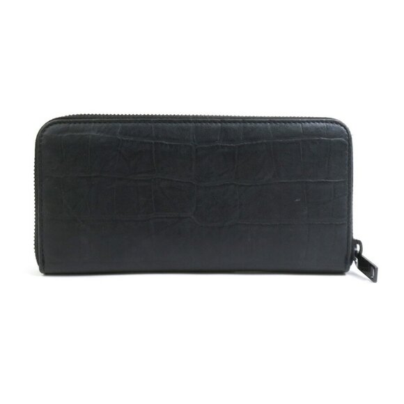 SAINT LAURENT Black Leather Wallet - Picture 2 of 5